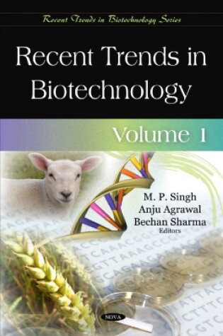 Cover of Recent Trends in Biotechnology