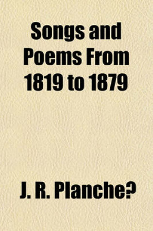 Cover of Songs and Poems from 1819 to 1879