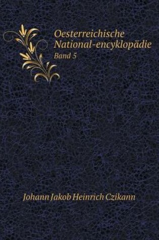 Cover of Oesterreichische National-encyklopädie Band 5