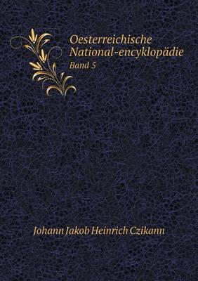 Book cover for Oesterreichische National-encyklopädie Band 5