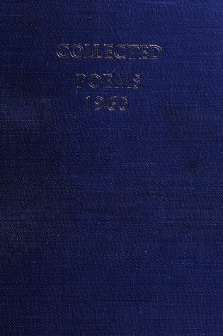 Cover of Collected Poems, 1965