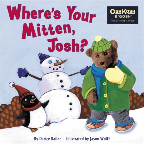 Book cover for Where's Your Mitten, Josh?
