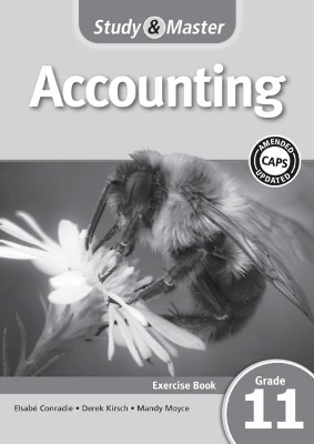 Book cover for Study & Master Accounting Workbook Grade 11