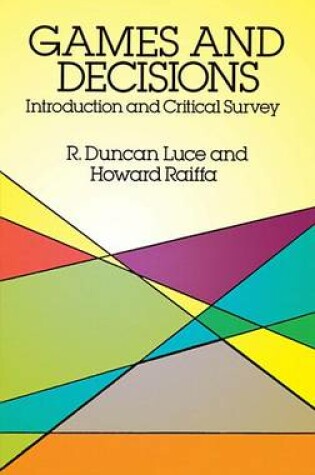 Cover of Games and Decisions