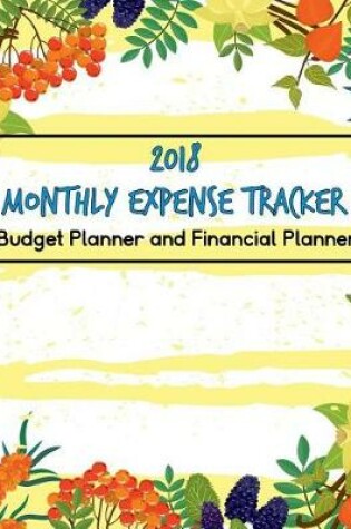 Cover of 2018 Monthly Expense Tracker