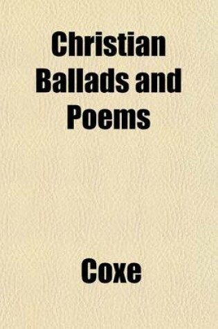 Cover of Christian Ballads and Poems