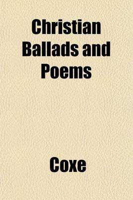 Book cover for Christian Ballads and Poems