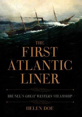 Book cover for The First Atlantic Liner