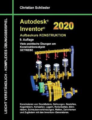 Book cover for Autodesk Inventor 2020 - Aufbaukurs Konstruktion