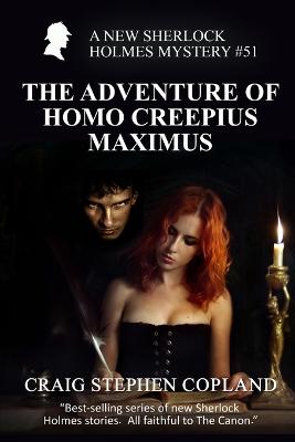 Book cover for The Adventure of Homo Creepius Maximus