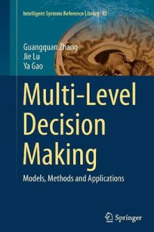 Cover of Multi-Level Decision Making