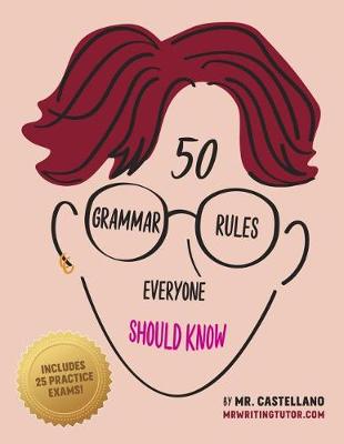 Book cover for 50 Grammar Rules Everyone Should Know