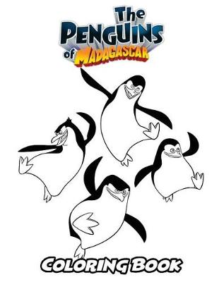 Book cover for The Penguins of Madagascar Coloring Book