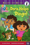 Book cover for Dora Helps Diego!