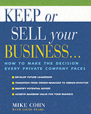 Book cover for Keep or Sell Your Business