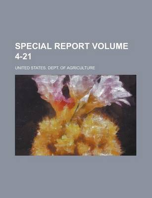 Book cover for Special Report Volume 4-21