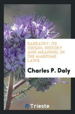 Cover of Barratry