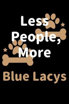 Book cover for Less People, More Blue Lacys