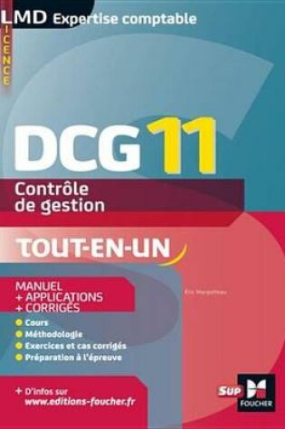 Cover of Dcg 11 - Controle de Gestion - Manuel Et Applications