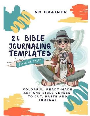 Book cover for 24 Bible Journaling Templates