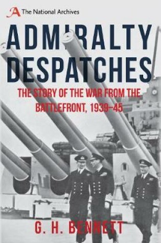 Cover of Admiralty Despatches