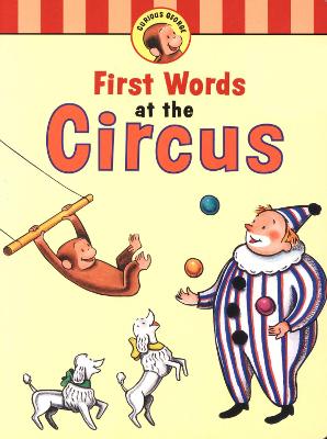 Book cover for Curious George's First Words at the Circus (Read-Aloud)