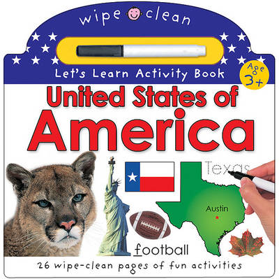Book cover for United States of America Let's Learn Activity Book