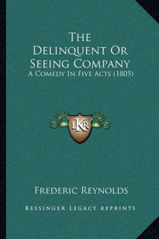 Cover of The Delinquent Or Seeing Company