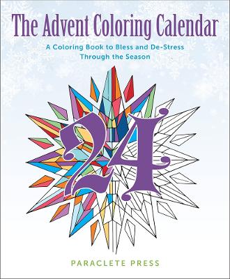 Book cover for The Advent Coloring Calendar