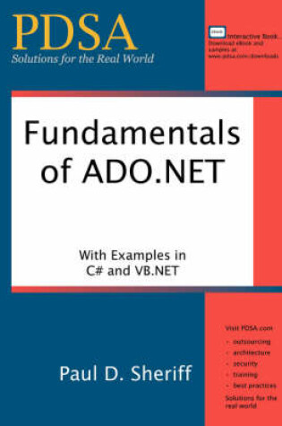 Cover of Fundamentals of ADO.NET