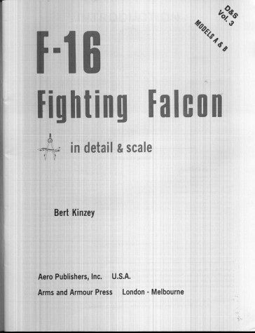 Cover of F-16A and B Fighting Falcon