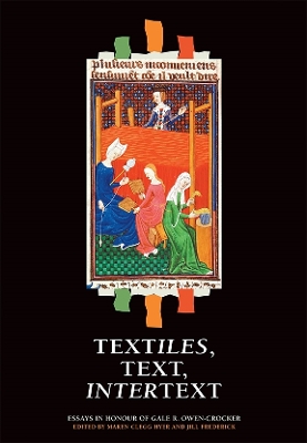 Book cover for Textiles, Text, Intertext