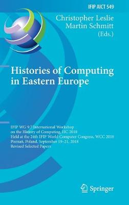 Cover of Histories of Computing in Eastern Europe