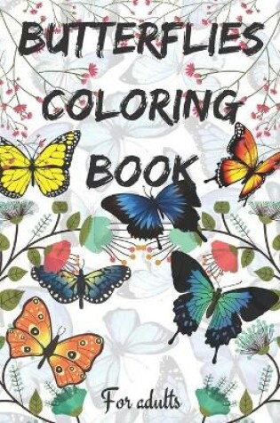 Cover of Butterflies coloring book