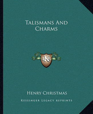 Book cover for Talismans and Charms