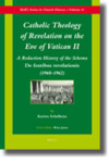 Book cover for Catholic Theology of Revelation on the Eve of Vatican II