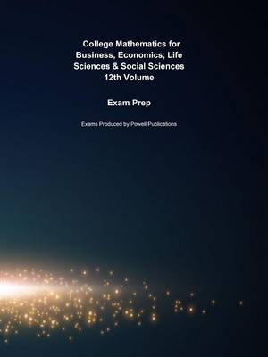 Book cover for Exam Prep for College Mathematics for Business, Economics, Life Sciences & Social Sciences by Raymond A. Barnett