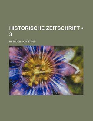 Book cover for Historische Zeitschrift (3)