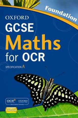 Cover of Oxford GCSE Maths for OCR: Foundation Student Book