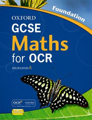 Book cover for Oxford GCSE Maths for OCR: Foundation Student Book