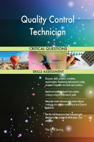 Cover of Quality Control Technician Critical Questions Skills Assessment