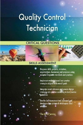 Book cover for Quality Control Technician Critical Questions Skills Assessment