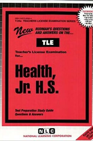Cover of Health, Jr. H.S.
