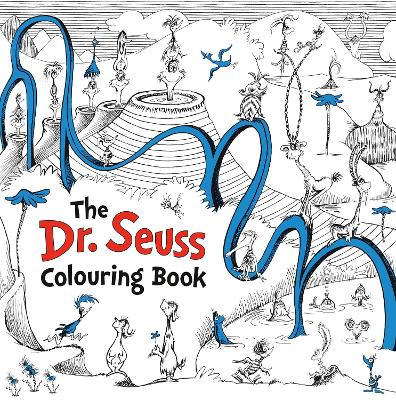 Book cover for Dr. Seuss Colouring Book