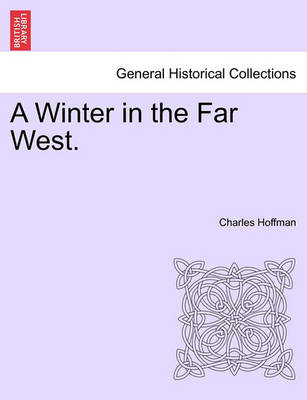 Book cover for A Winter in the Far West.