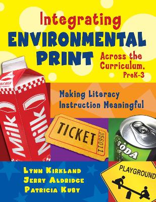 Book cover for Integrating Environmental Print Across the Curriculum, Prek-3