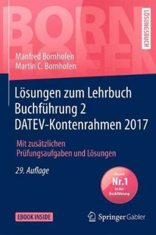 Cover of Loesungen Zum Lehrbuch Buchfuhrung 2 Datev-Kontenrahmen 2017