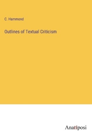 Cover of Outlines of Textual Criticism