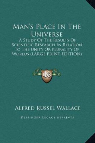 Cover of Man's Place in the Universe