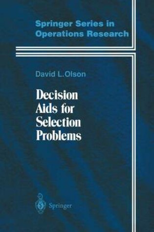 Cover of Decision AIDS for Selection Problems